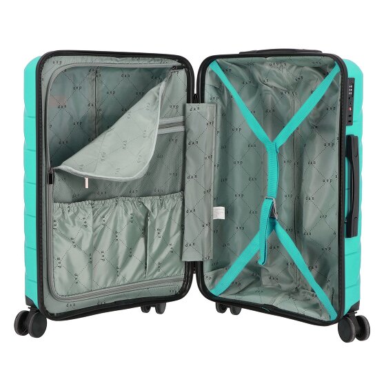 d&n Travel Line 4100 4 wheels Suitcase set 3-piece