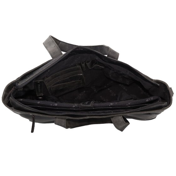 Plevier Shopper bag leather 41 cm laptop compartment Plevier Shopper bag leather 41 cm laptop compartment