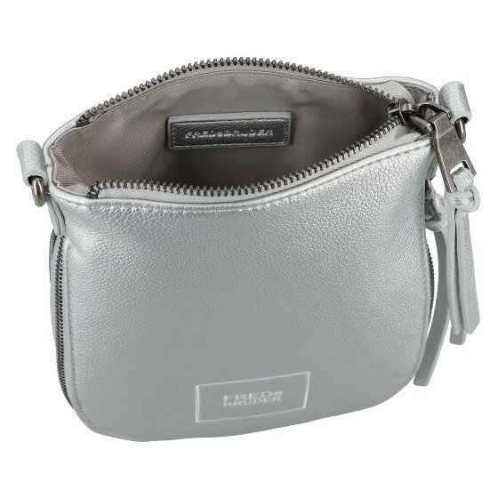 FredsBruder Bestie Mini Bag Shoulder Bag Leather 15.5 cm with expansion pleat