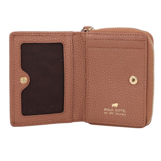 Braun Büffel Asti Wallet Leather 10 cm