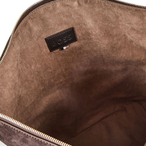 Boss Yelena Shoulder Bag Genuine Leather 28 cm