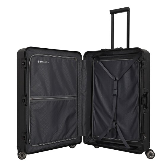 Travelite Next 4-Wheel Aluminum Trolley, 77 cm