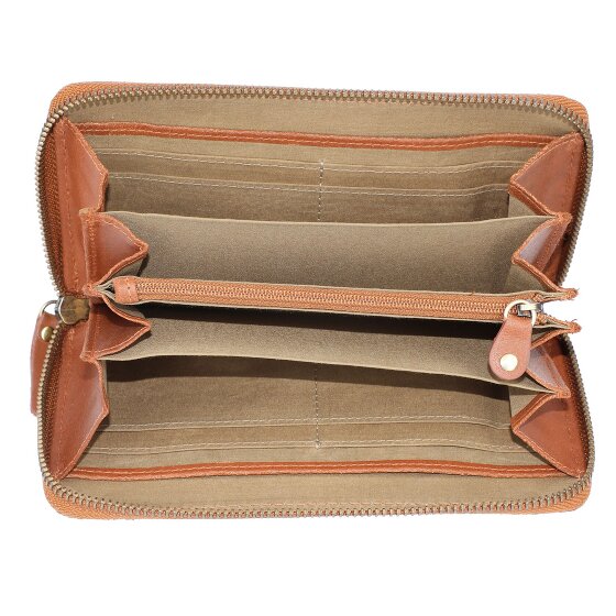 Burkely Vintage Charly wallet RFID leather 19 cm