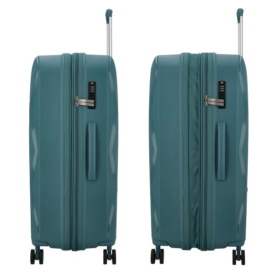 Gabol Infinity 4 wheels Trolley L 75 cm with expansion pleat