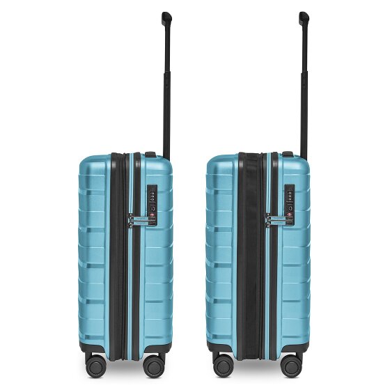 Bergpfeil Travel 4-wheeled cabin trolley S 55 cm with expansion pleat