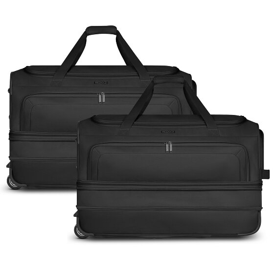 Redolz Duffle Essentials 2-wheel travel bag set 2-pcs. L+L with stretch fold