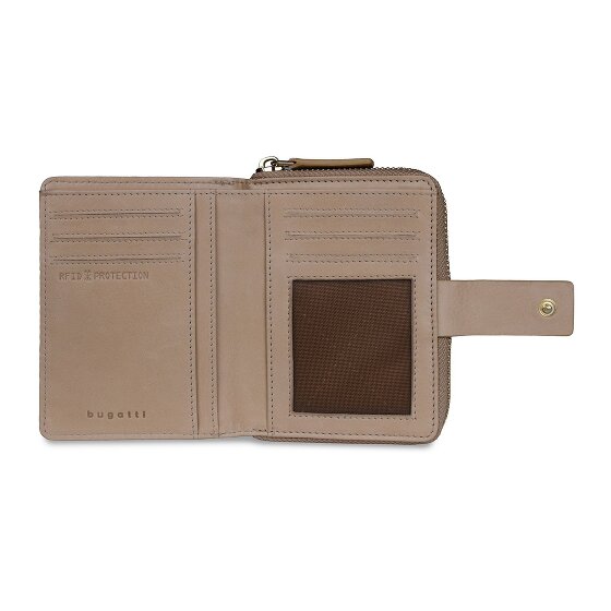 Bugatti Noemi Wallet RFID protection Leather 12 cm