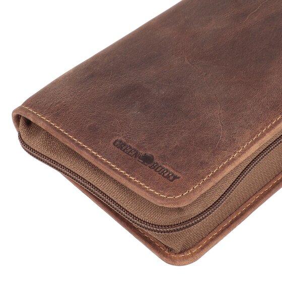 Greenburry Vintage Pencil case Leather 12 cm
