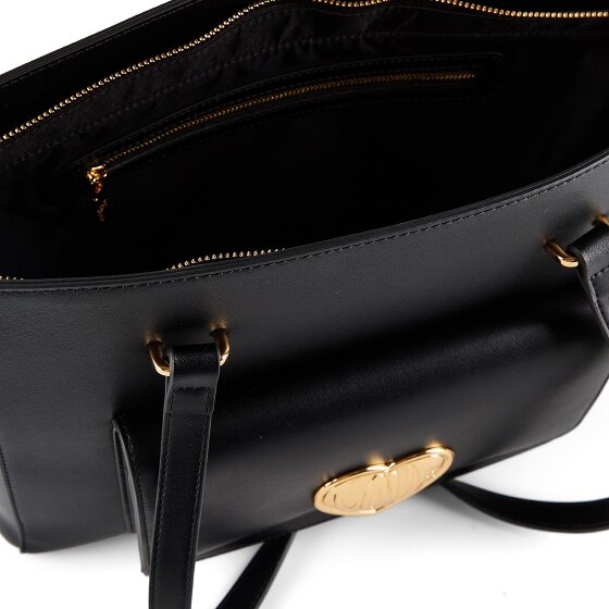 Love Moschino Victory Heart Shopper Bag Leather 34 cm