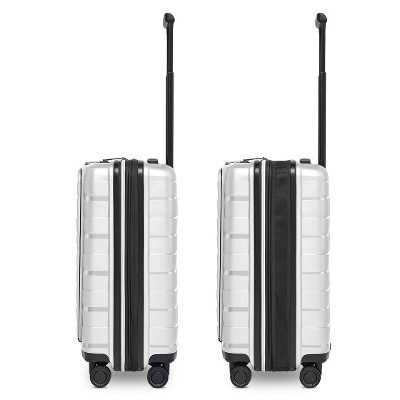 Bergpfeil Travel 4 wheels Cabin trolley 55 cm Laptop compartment with expansion pleat