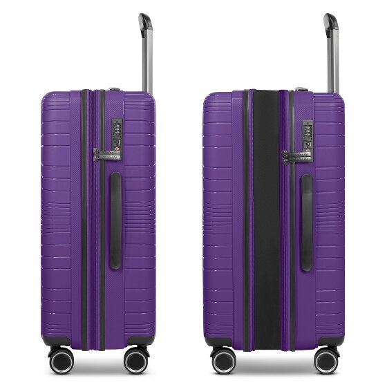 Franky Dallas 3.0 4-wheel suitcase set 3-piece with expansion fold