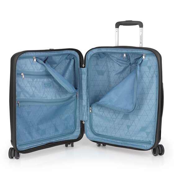 Gabol Queens 4 wheels Suitcase set 4-piece with expansion pleat