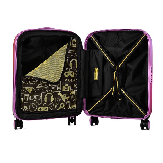 Mandarina Duck Logoduck + 4 wheels Cabin suitcase 55 cm Expandable