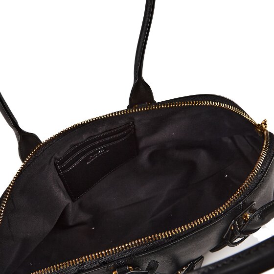 PINKO Bowling Bag Shoulder Bag Leather 36 cm