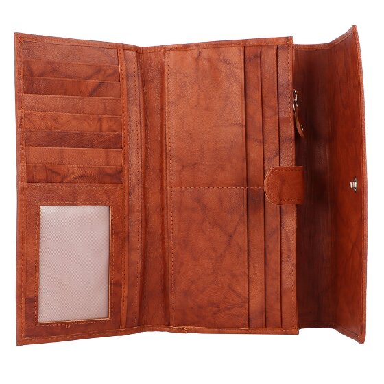 Greenburry Basic Wallet RFID protection Genuine Leather 19 cm