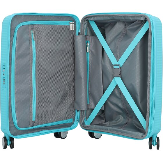 American Tourister Soundbox 4 Roll Cabin Trolley 55 cm