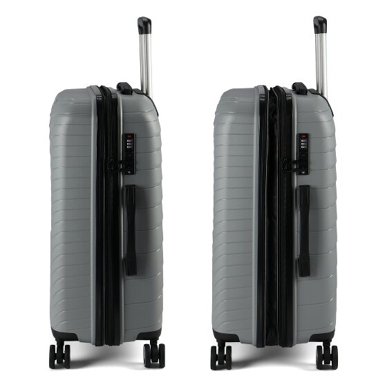 Benzi 5808 4 wheels Suitcase set 3-piece with expansion pleat