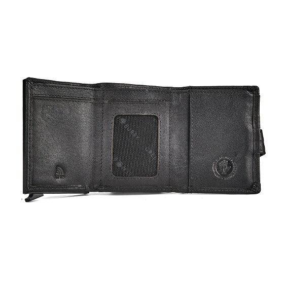 Greenburry Vintage Wallet RFID protection Genuine Leather 10 cm