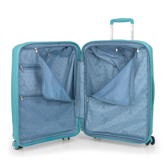 Gabol Queens 4 wheels Suitcase set 2-piece with expansion pleat