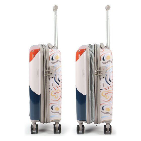 Anekke Eikon 4 wheels Cabin suitcase 55 cm Expandable