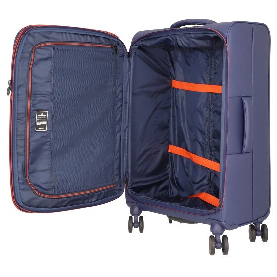March15 Trading Silhouette 4 wheels Suitcase set 3-piece with expansion pleat