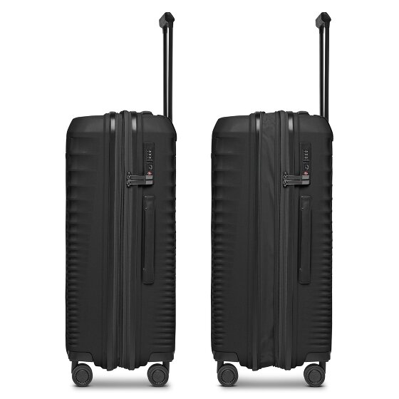 Farmhood Eco Edition 4 wheels Suitcase set 3-piece with expansion pleat
