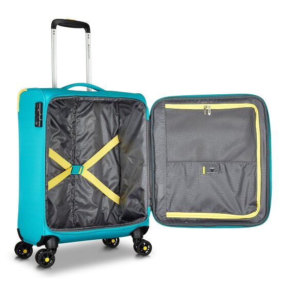Roncato Lite Soft Neon 4 wheels Cabin suitcase 55 cm