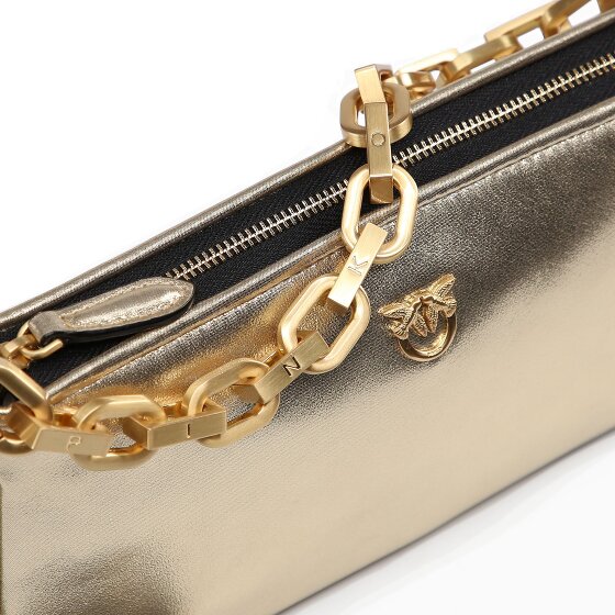 PINKO Half Moon Handbag Leather 23 cm