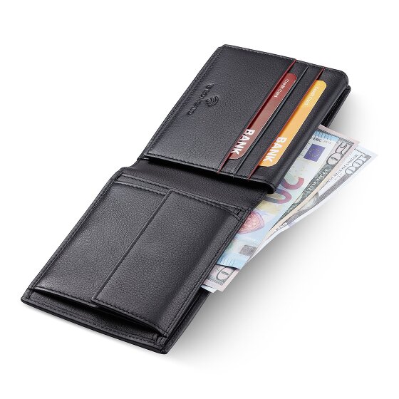 Roncato Detroit Wallet Genuine Leather 12.5 cm