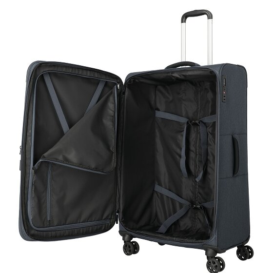 Travelite Kick Off 4 wheels Trolley L 78 cm Expandable