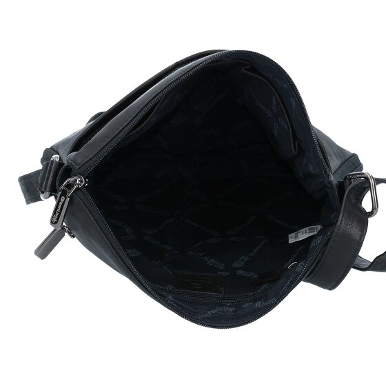 Greenland Nature Black Nappa Shoulder bag Leather 29 cm