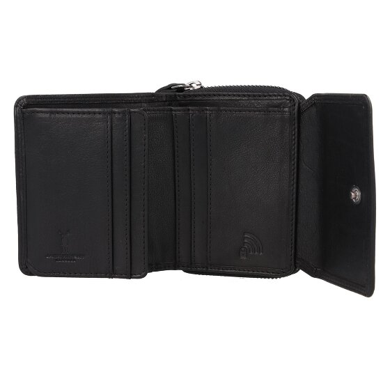 Jack Kinsky Wallet RFID protection Leather 11 cm