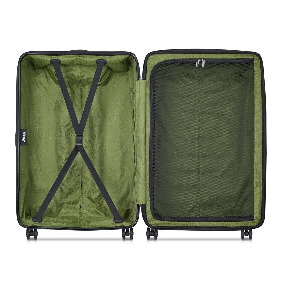 Jeep JH004C 4 wheels Trolley 80 cm with expansion pleat