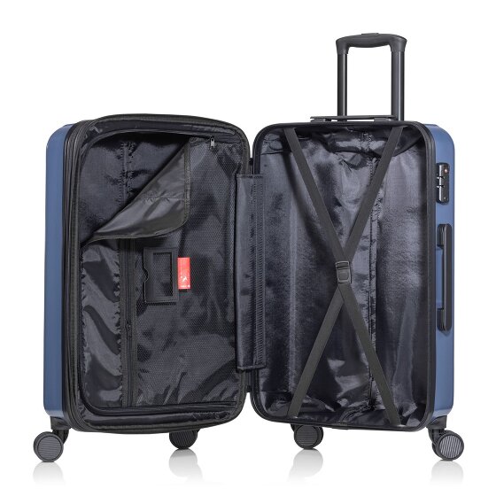 Pack Easy Jolly 4 wheels Trolley M 64 cm with expansion pleat