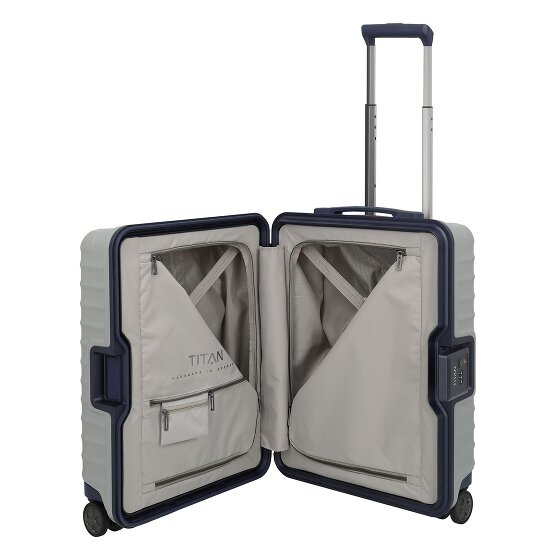 Titan Litron Frame 4 wheels Cabin trolley 55 cm