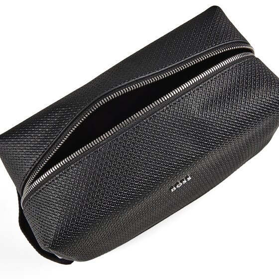 Boss Northon Toiletry bag M Genuine Leather 23 cm