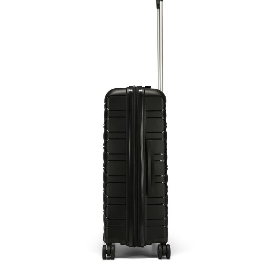 d&n Travel Line 4700 4 wheels Suitcase set 3-piece with expansion pleat
