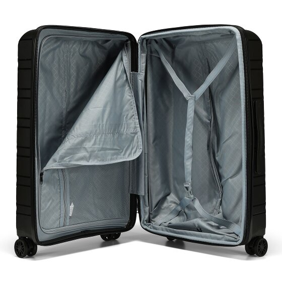 d&n Travel Line 4700 4 wheels Suitcase set 3-piece with expansion pleat