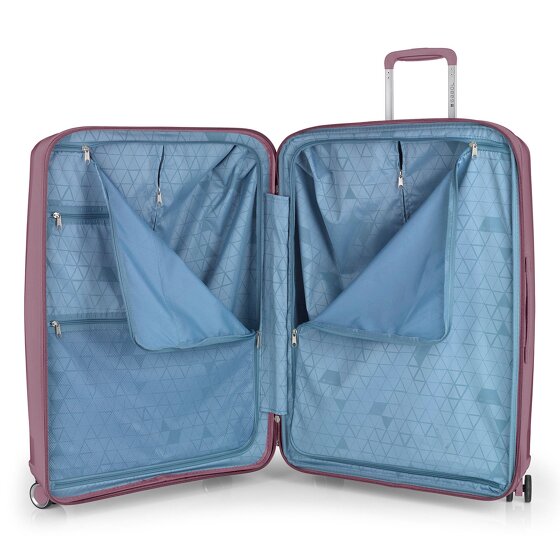 Gabol Queens 4 wheels Suitcase set 2-piece with expansion pleat