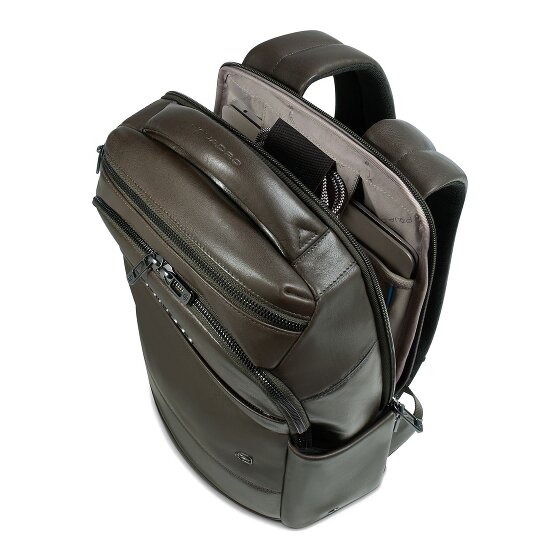 Piquadro Philip Daypack Leather 40 cm Laptop compartment