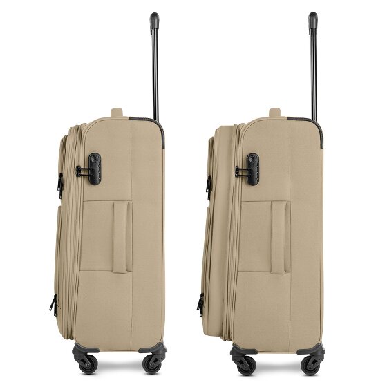 Smartbox Edition 04 4 wheels Suitcase set 3-piece with expansion pleat