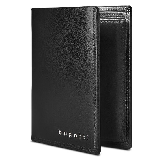 Bugatti Valencia Wallet RFID protection Genuine Leather 12 cm