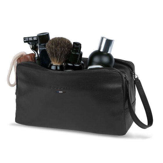 Bugatti Romeo Toiletry bag Genuine Leather 22 cm