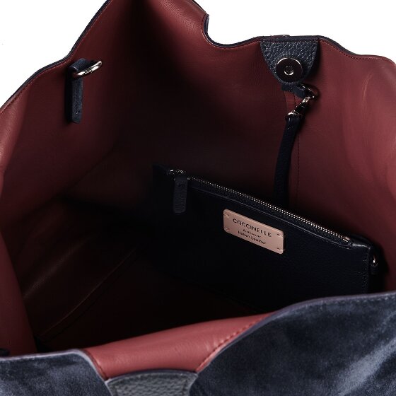 Coccinelle C-Easy Shoulder Bag Genuine Leather 36 cm