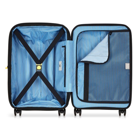 Delsey Paris Lutece Se 4 wheels Cabin trolley 55 cm with expansion pleat