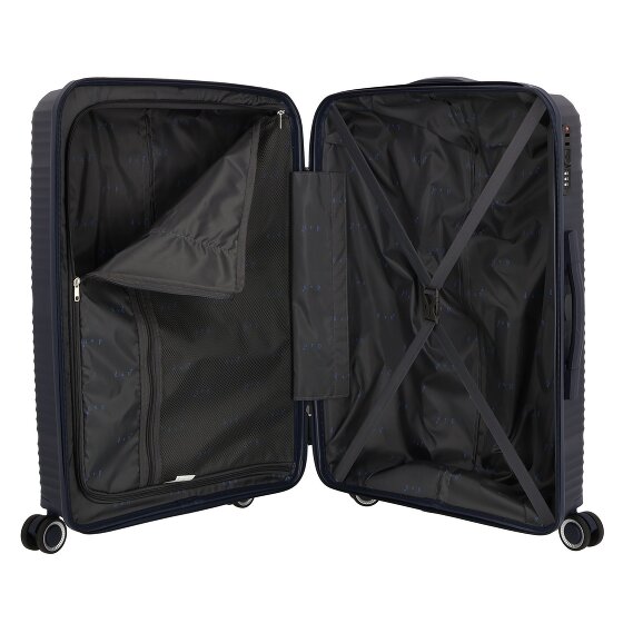d&n Travel Line 4200 4-wheel suitcase set 3 pcs.