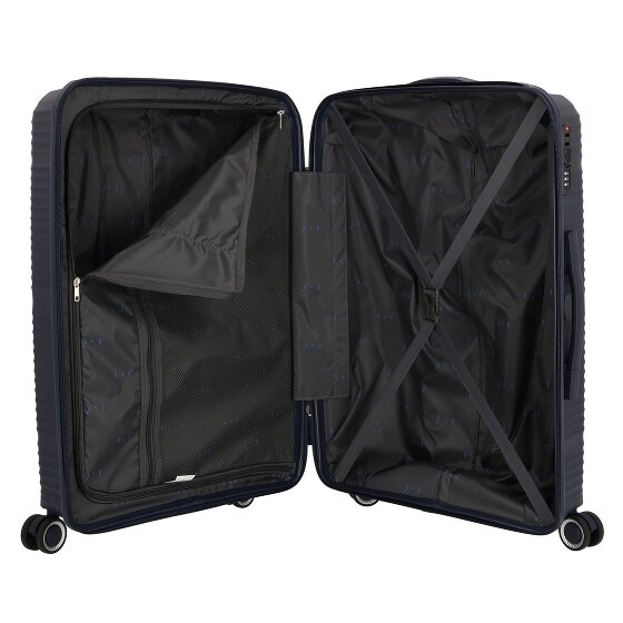 d&n Travel Line 4200 4-wheel suitcase set 3 pcs.