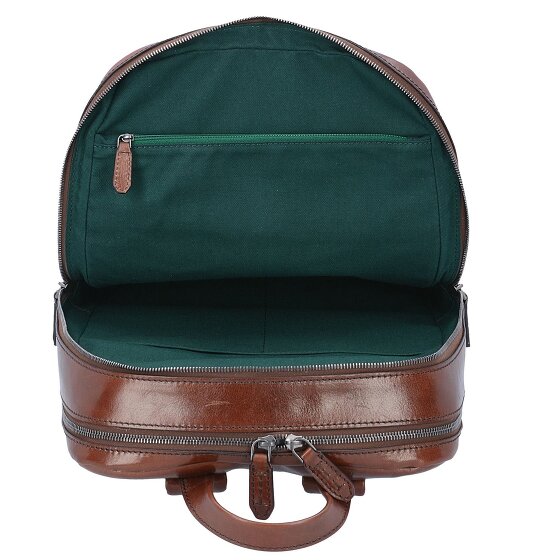 The Bridge Williamsburg backpack leather 40 cm laptop compartment
