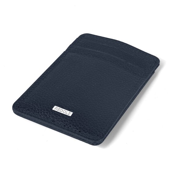 Redolz Leather Essentials credit card holder RFID leather 7 cm with money clip