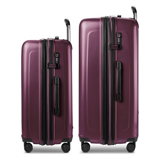Redolz Essentials 14 4 wheels Suitcase set 2-piece Expandable